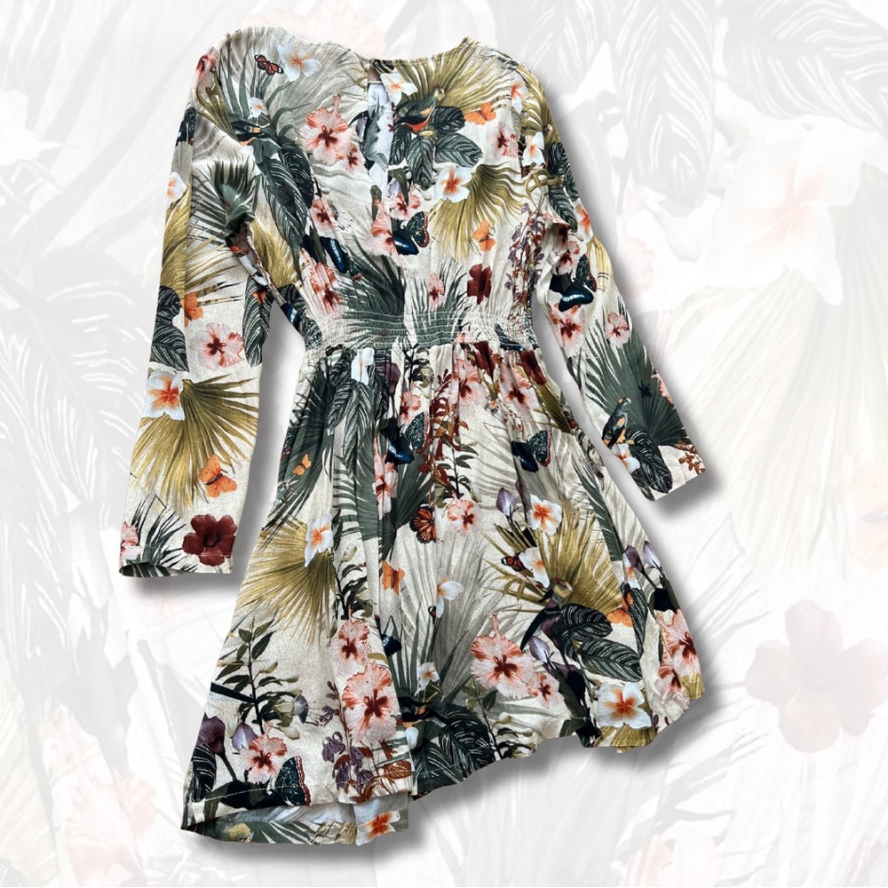 H&M Floral & Butterfly Romper, Size 12 - Picture 4 of 4